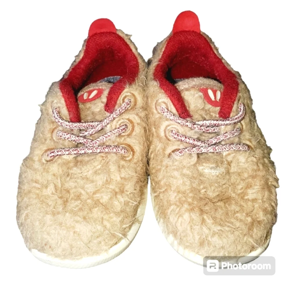 🔥Allbirds Smallbirds‎ ZQ Merino-Wool Biege Slip On Runners Size T6